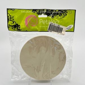 Round Flat Box for Crafting